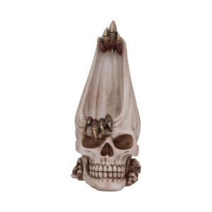 Skull Backflow Incense Tower  Ornament (17.5cm)