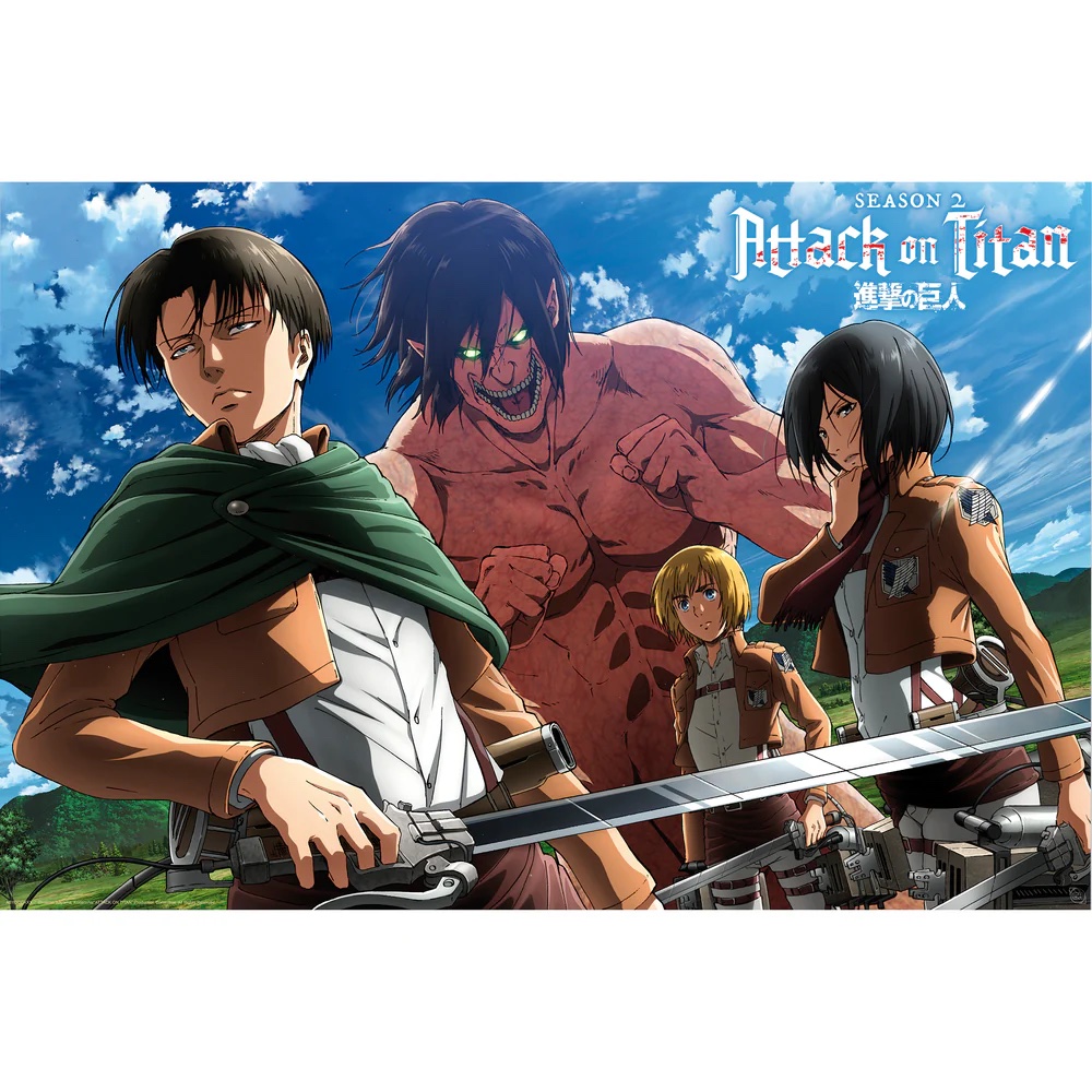 Attack on Titan© Ready to Fight (61x91.5cm) Maxi Poster
