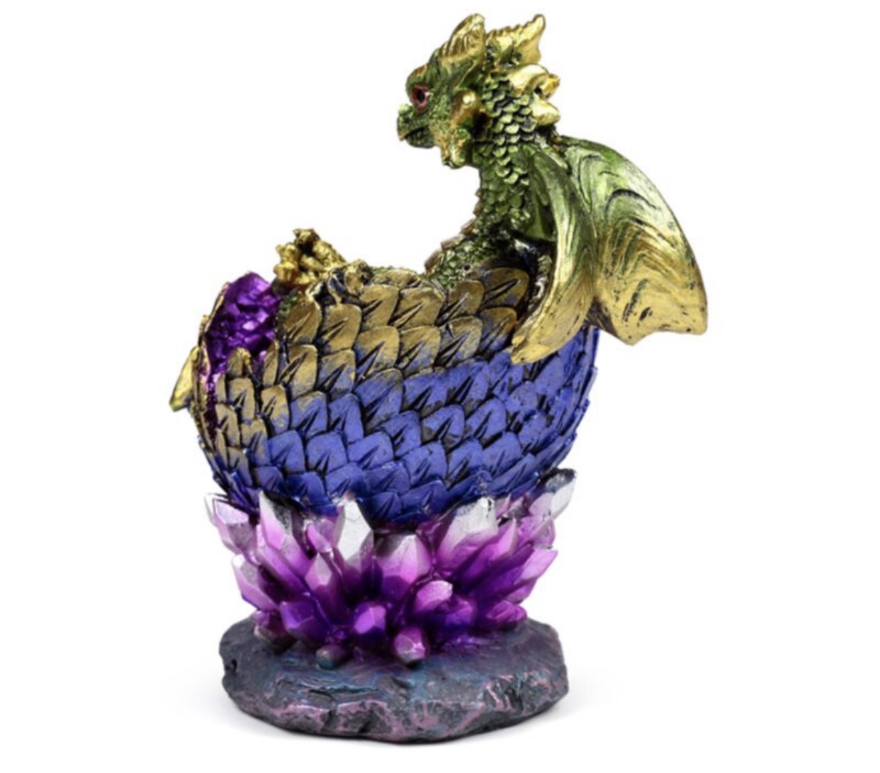 Elements Baby Dragon Hatching Crystal Egg (13.5cm) - Image 9