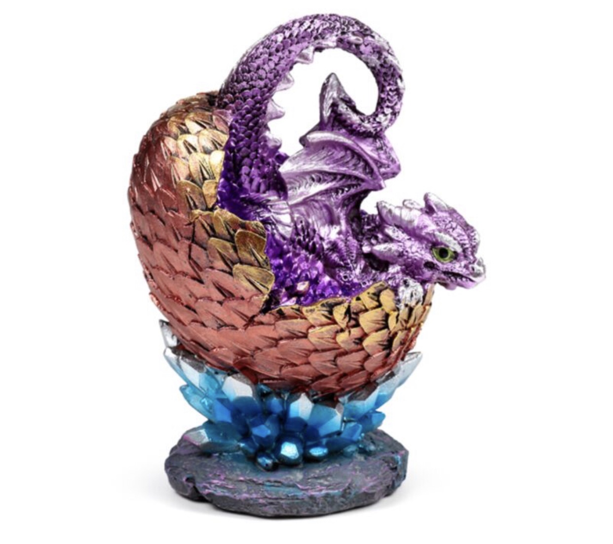 Elements Baby Dragon Hatching Crystal Egg (13.5cm) - Image 6