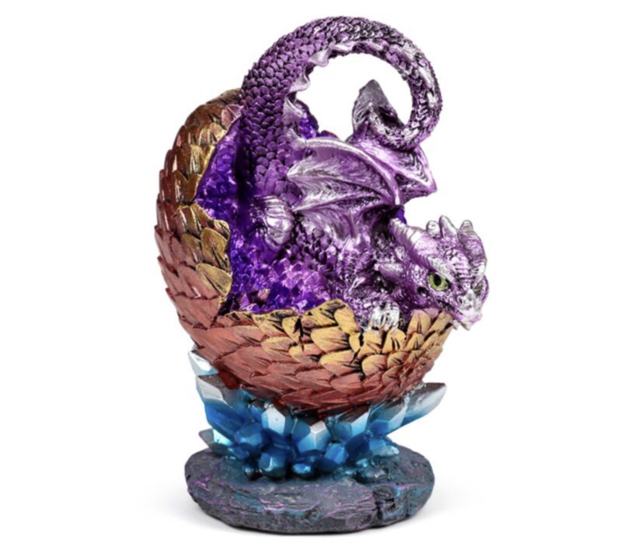 Elements Baby Dragon Hatching Crystal Egg (13.5cm) - Image 7