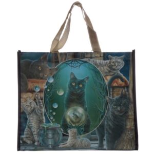 Lisa Parker© Magic Cat Montage Reusable Shopping Bag (40cm)