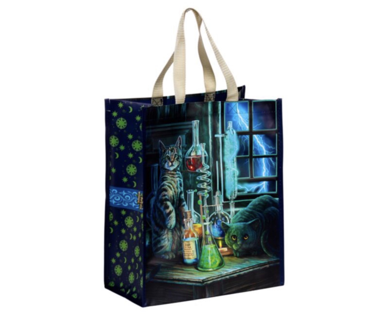 Lisa Parker© Jekyll and Hyde Cats Reusable Shopping Bag (40cm) - Image 5