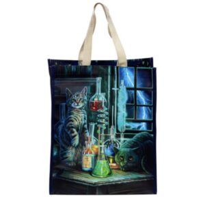 Lisa Parker© Jekyll and Hyde Cats Reusable Shopping Bag (40cm)